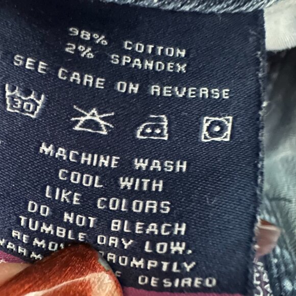 Vigoss The Chelsea Capri Jeans Plus Size 18  Stretch embroidered embellished - Picture 8 of 8